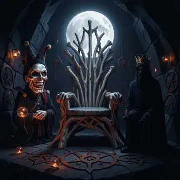 Undead King and The Ghoulish Jester cover art
