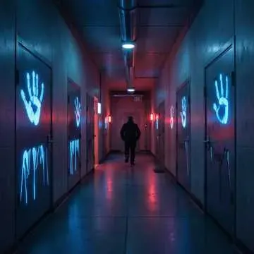 Blue Hand Hallways cover art