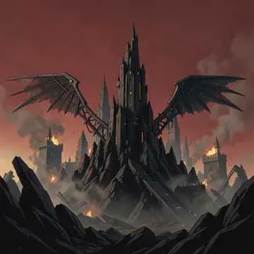 wing of death and destruction cover art