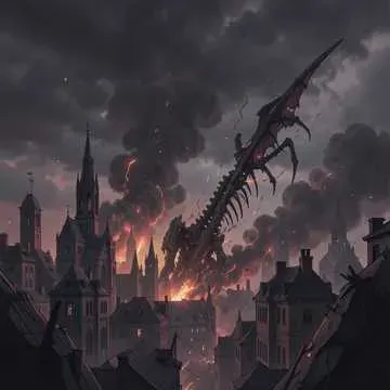 wing of death and destruction cover art