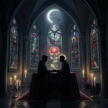 happy dark wedding cover art