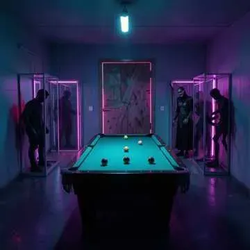 the pool table cover art