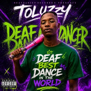 Vibration pass speaker - Toluzzy deafdancer cover art