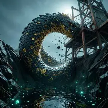 The Meg rises cover art