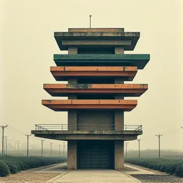 A garage on top of a garage cover art
