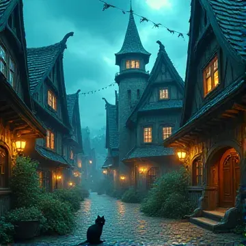 The house that hit a witch cover art
