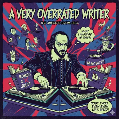 A Very Overrated Writer cover art