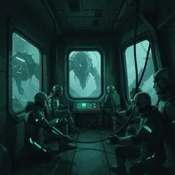 Dark 9 Visitors cover art