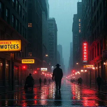 Rain on Elm Street cover art