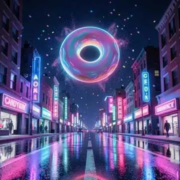 what a what a what a what a what a what a donut!! cover art