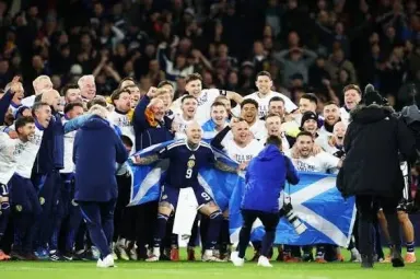 Scotland world cup cover art