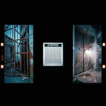 Stone blind and left behind cover art