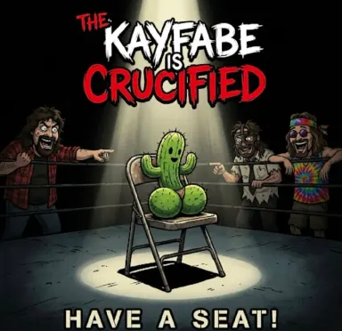 The Kayfabe Is Krucified cover art