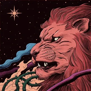 The Lion Took a Honey Bath cover art
